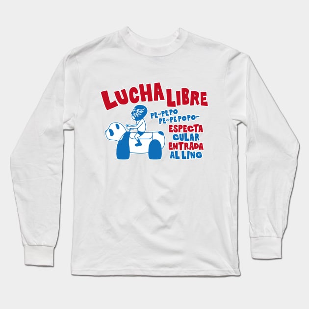 LUCHA LIBRE#31 Long Sleeve T-Shirt by RK58